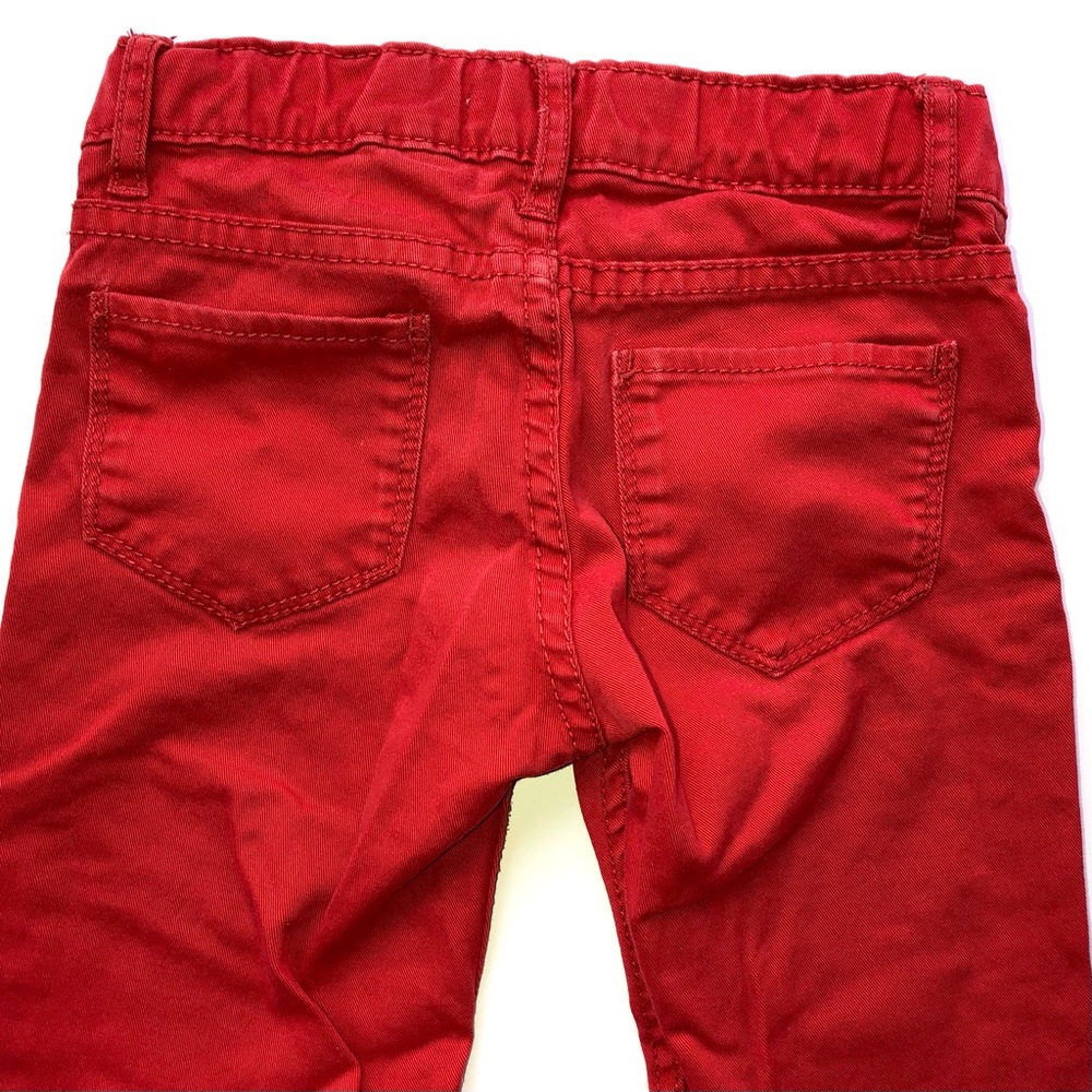 Genuine kids red straight leg jeans size 6x - Picture 3 of 5